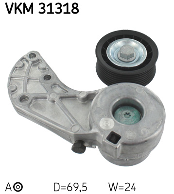 SKF Feszítőgörgő, vezérműszíj VKM31318_SKF